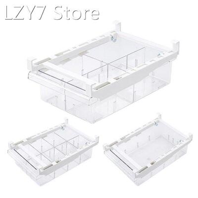 Refrigerator Drawer Organizer Bin 1/4/8 Compartment PET Pant