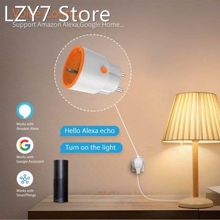 5PCS Tuya Smart Zigbee 3.0 Power Plug 16A EU Outlet 3680W Me