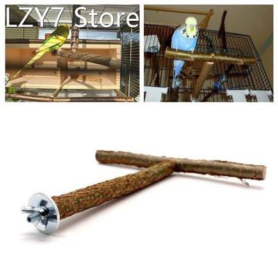Bird Parrots Stand Bar Toy Parrot Bite Chew Toys Swing Pet R