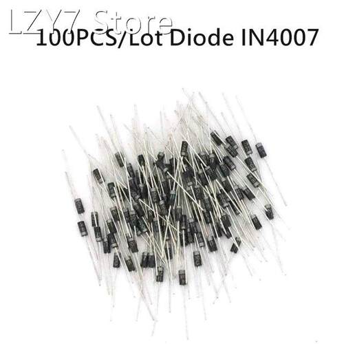 100PCS/Lot 1N4007 4007 1A 1000V DO-41 High quality Rectifier