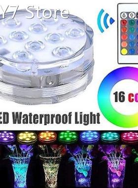 LED diving knob lights Aquarium waterproof lights colorful u