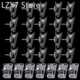 Set of 50Pcs Creative Photo Clip Style Pushpins Set Home Kin