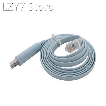1.8m Console Cable USB To RJ45 Switch Router Converter Compu