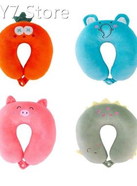 2022 New 30x30cm Cartoon Soft U-Shaped Neck Protection Pillo