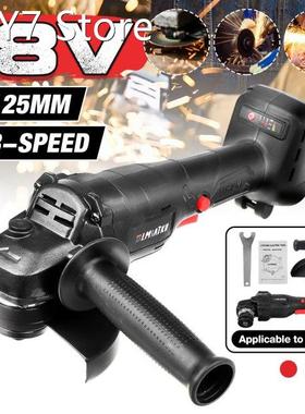 BLMIATKO 125mm 800W Brushless Angle Grinder 3 Speed Woodwork