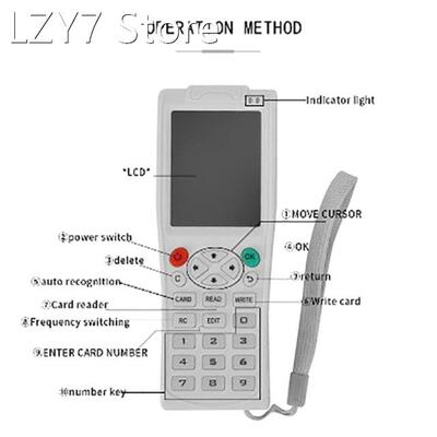 ICopy 5 RFID NFC Copier IC ID Reader Writer Duplicator Engli