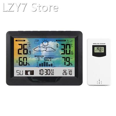 Wireless Weather Station Indoor Outdoor Color Screen Weather
