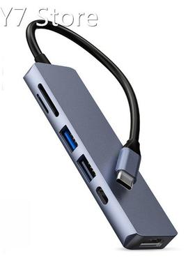 High Speed 5Gbps USB C Card Notebook Type-C Splitter HUB wit