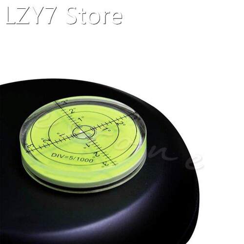 60mm*12mm PMMA Bubble Degree Mark Surface Level Round For Me