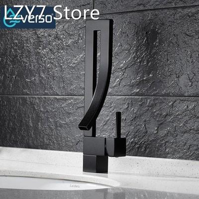 EVERSO Creative Black Kitchen Sink Faucet Kitchen Taps Water