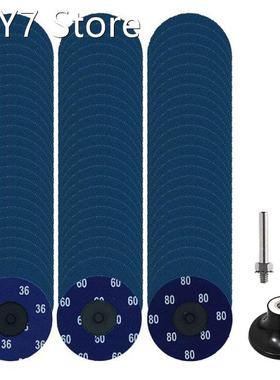 75 Pcs 3 Inch Quick Change Discs Set Zirconia Sanding Discs