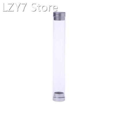 Transparent Cylinder Case Pen Storage Box Stationery Organiz