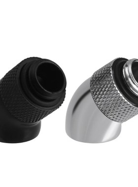 G1/4 Screw Thread 45 Degree Elbow Rotation Brass Adapter Con