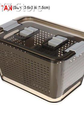 Drain Sealed Box Refrigerator Crisper Debris Fridge Storage