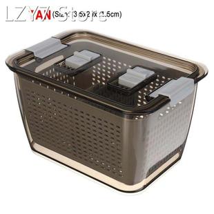 Drain Sealed Box Refrigerator Crisper Debris Fridge Storage