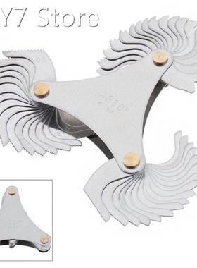 51pcs/set US Specification Thread Gauge Screw Pitch Gauge wi