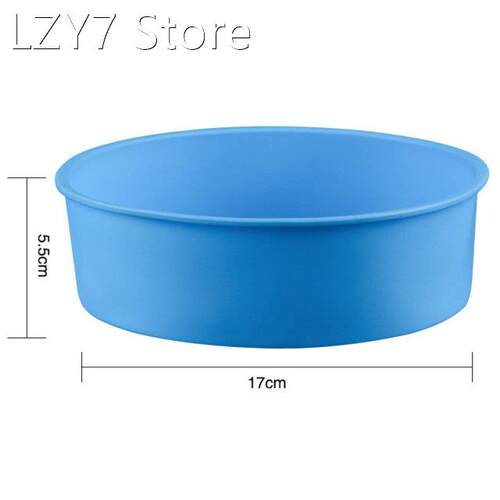 Funny 6 Inch Cake Mold Silicone Round Mousse Bread Muffin Pa