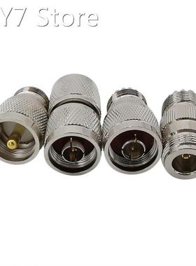 4Pcs/lot Metal UHF SO239 PL259 Male Female to N Male Female