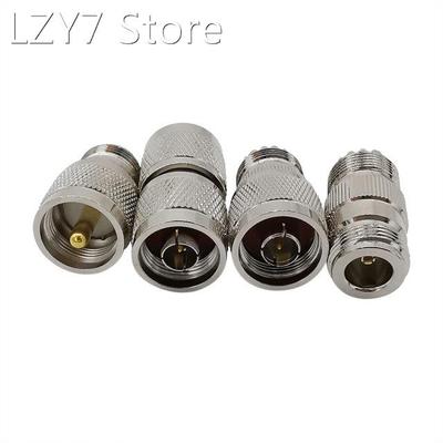 4Pcs/lot Metal UHF SO239 PL259 Male Female to N Male Female