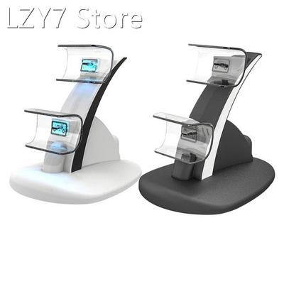 Type-C Controller Charger Dock LED Dual USB PS4 Charging Sta
