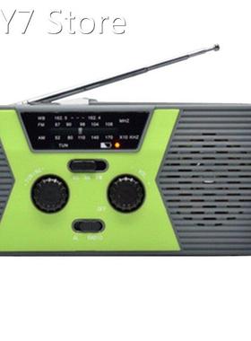 Outdoor Camping Radio Solar Hand-cranked Rechargeable Americ