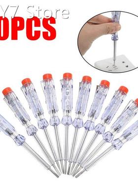 10pcs Current Tester 110-250V Phase Electrical Voltage Teste