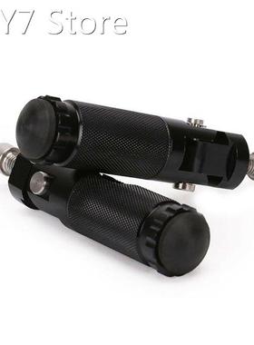 Black CNC Aluminum Universal Motorcycle Motor Bike Folding F