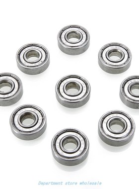 10pcs Small Wear 608zz Ball Bearing  Carbon Steel Precise De