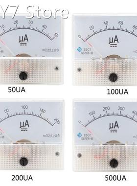85C1-UA Ammeter Mechanical Pointer Type Analog Current Panel