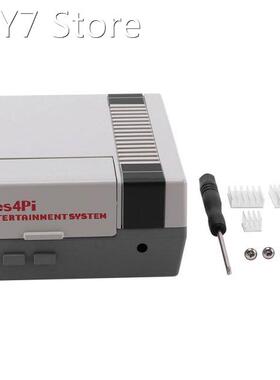 NES4Pi NES Case Kit ABS Functional Cooling Fan Heatsinks Scr