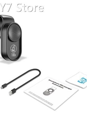 Mobile Phone Zoom Lens 100 X with Led Jewelry and Jade Ident