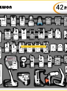32/42Pcs Sewing Machine Presser Foot Kit Domestic Presser Se