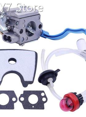 Carburetor with Air Fuel Filter Line Tune for Husqvarna 125B
