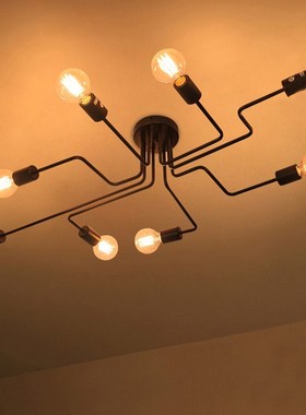 American Vintage Ceiling Lights lamps for Living Room bedroo