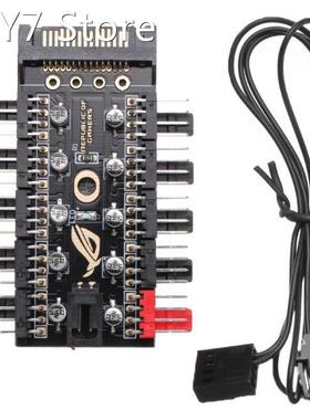 HUB Cooler Speed Controller Splitter Adapter Socket PC Speed