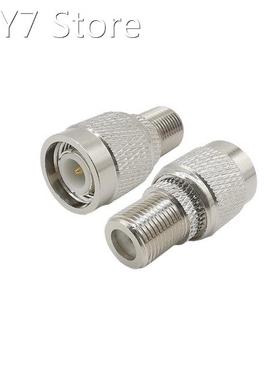 1Piece Silver F Type Female Jack to TNC Male Plug Coaxial Co