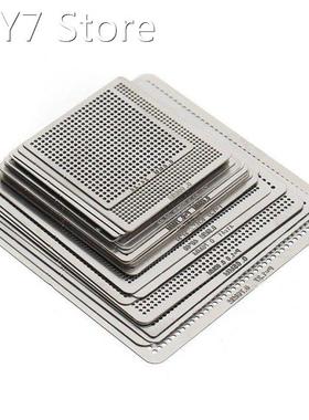 27pcs/Set BGA Reball Reballing Rework Net Universal BGA Work