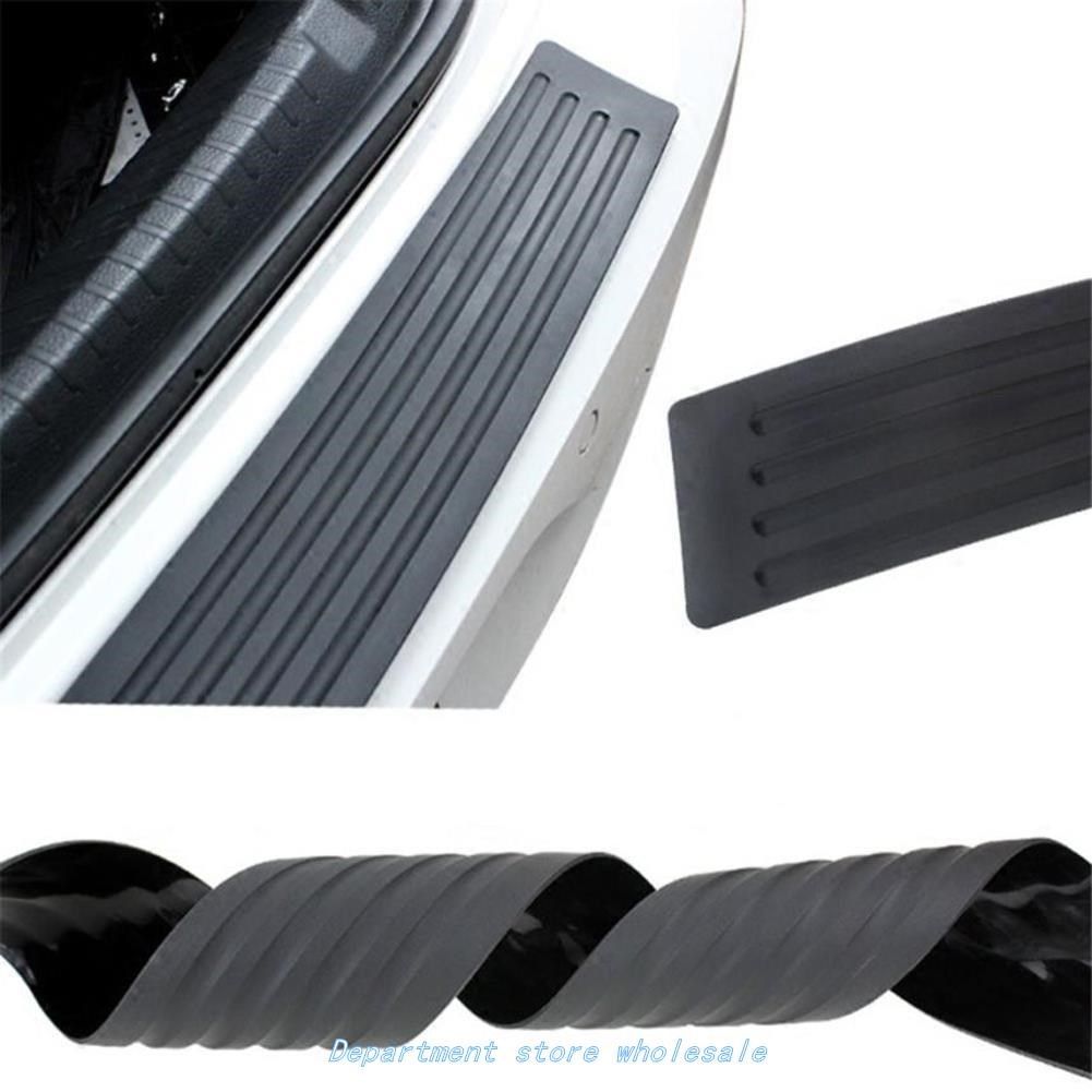 car trunk rear bumper scratch bar universal car black rear b
