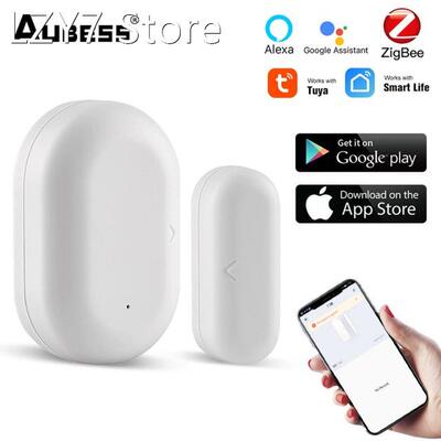 Aubess Tuya Smart Zigbee Door Sensor Door Open / Closed Dete