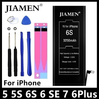 New 0 cycle Battery For iPhone SE 6 6S 5S 5C 5SE  6Plus Orig