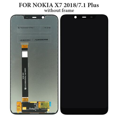 Grade For Nokia X7 2018 LCD Display With Touch Screen Assemb