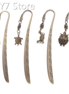 Creative Cute Vintage Animal Design Metal Bookmark For Book
