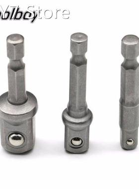 Hot 3PCs chrome vanadium steel socket adapter Seth ex shank