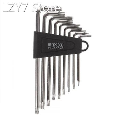 9 Pcs Hex Key Wrench Sets Torx L Shape Key Repair Tool Screw