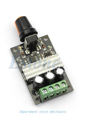 PWM DC 6V 12V 24V 28V 3A New Motor Speed Control Switch Cont