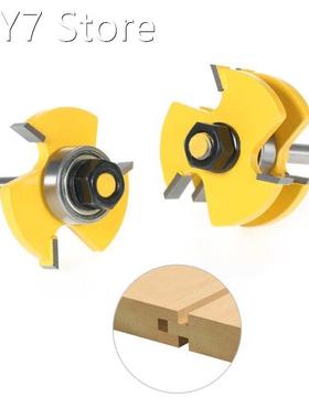 2PCS 1/4 Shank Router Bit set Wood Milling Cutter tools Ton