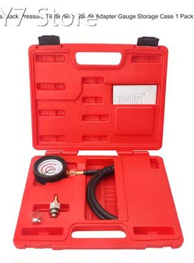 Exhaust Back Pressure Tester with Gauge Adapter Gauge Storag
