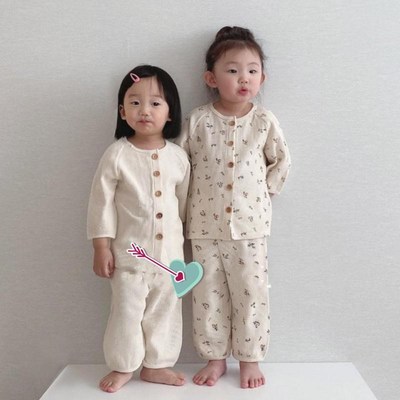 Cute Toddler Baby Clothes Sets 2pcs Fashion Girls Boys Long