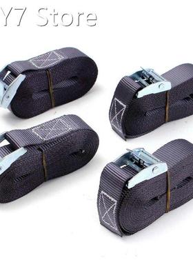 4X Car Tension Rope Tie Down Strap Strong Ratchet Belts Lugg