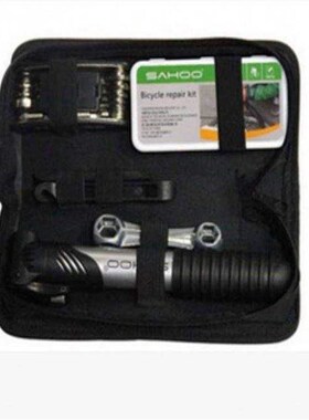 Bicycle repair kit mountain bike repair tire pump repair wre